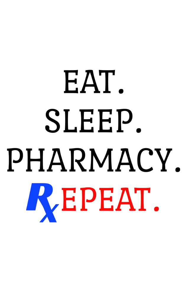 Eat Sleep Pharmacy Repeat Supima Unisex T-Shirt