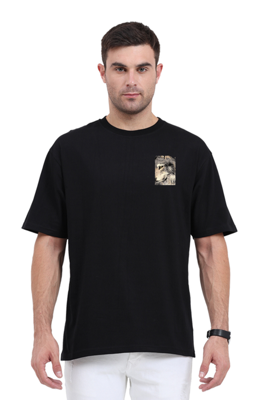 Lone Wolf Unisex Oversized T-Shirt