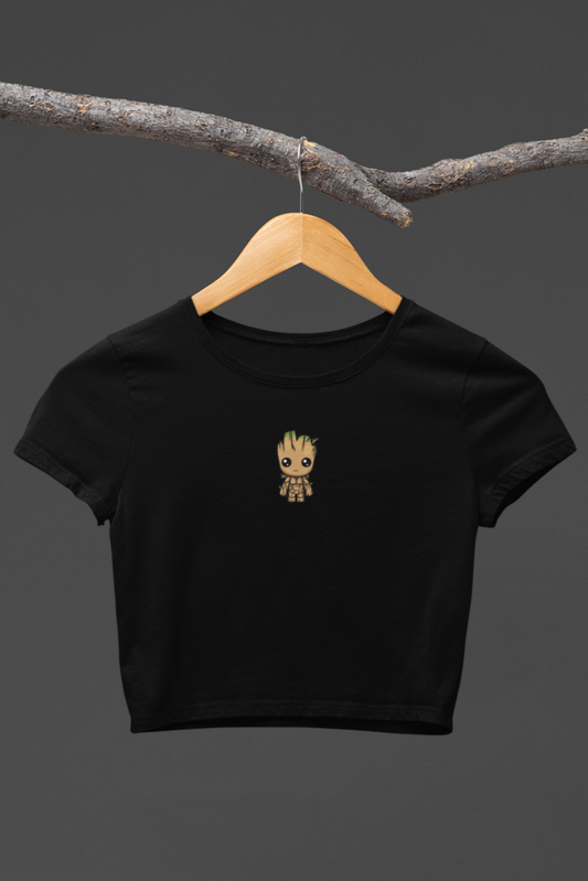 Groot Crop Top